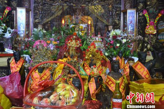 時隔200余年 臺灣民雄慶誠宮重回湄洲祖廟謁祖進香