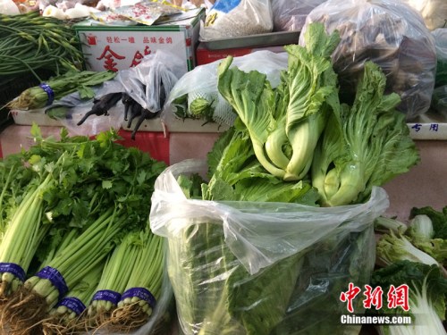 北京某便民超市銷售的蔬菜。<a target='_blank' href='http://big5.gwytb.gov.cn/gate/big5/www.chinanews.com/' _fcksavedurl='http://big5.gwytb.gov.cn/gate/big5/www.chinanews.com/' ></table><p  align=