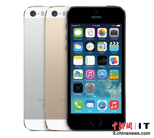 蘋果發布新iPhone：5s支持指紋識別5c含五種顏色