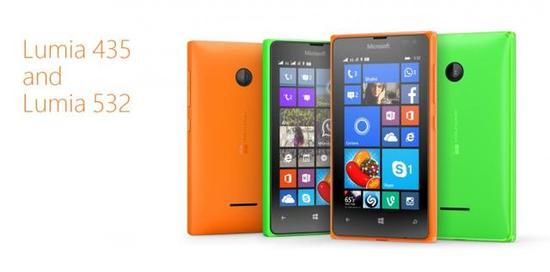 微軟發布兩款低端Lumia手機