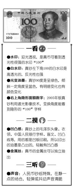 回應“超真”假幣難辨真偽傳聞