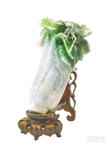 “翠玉白菜”受大陸客鐘愛身世遭“起底” “翠玉白菜”受大陸客鐘愛身世遭“起底”