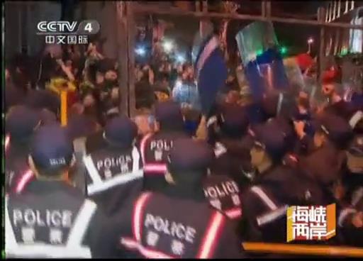 臺灣八百警力戒備反核群眾
