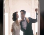 “重返20歲”！張智霖袁咏儀重拍婚紗照