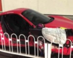 兩豪車發生交通事故 原因有待調查