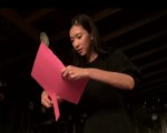 《花樣姐姐》：女神林志玲也是剪紙小能手！