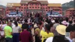 臺灣少數民族交流團參加雲南“摸你黑”狂歡節