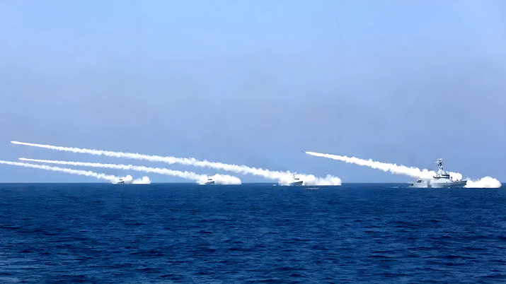 臺軍方10月將舉行三項操演 國臺辦：裝腔作勢、吹哨壯膽_副本.jpg