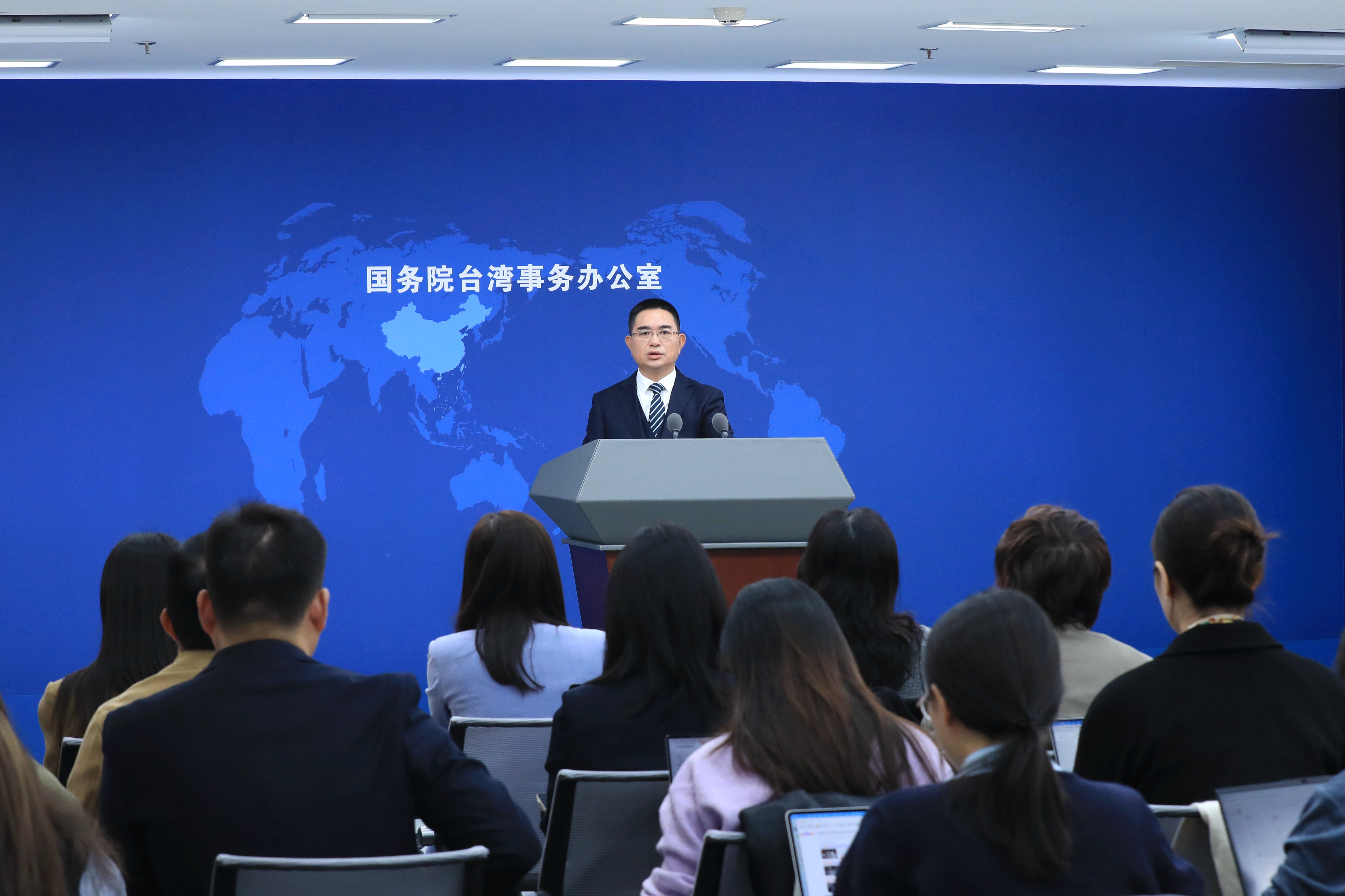 國臺辦：妄圖分裂國家、背叛民族的人將被釘在歷史恥辱柱上