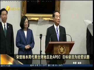 宋楚瑜本周代表臺灣地區赴APEC 目標依舊為經貿議題圖片