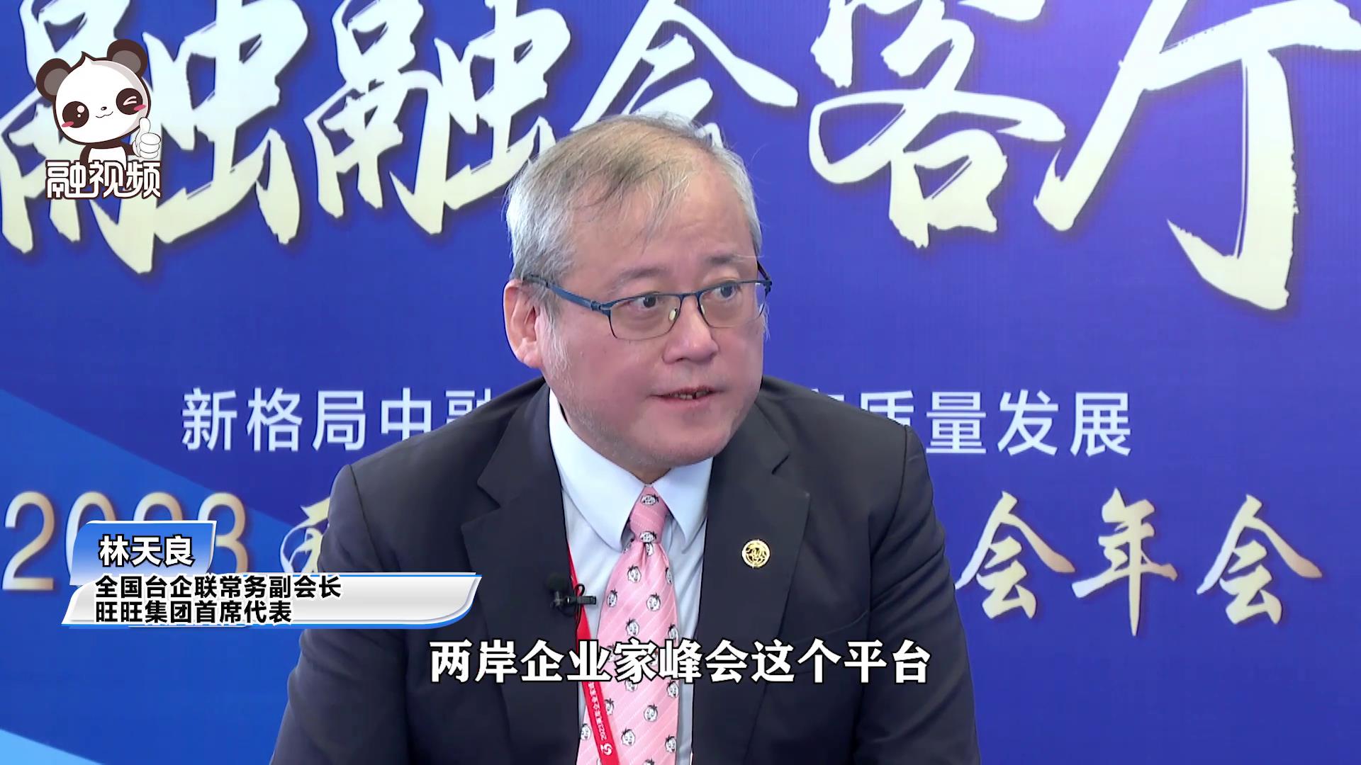 林天良：通過兩岸企業家峰會平臺尋找正確策略性產業，大家互利共贏圖片